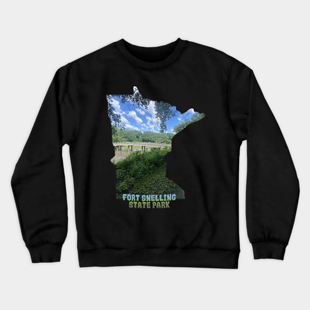 Minnesota - Fort Snelling State Park Crewneck Sweatshirt by gorff